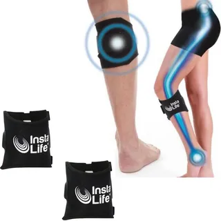 Best Direct Insta Life Kniebandage 2 St. Schwarz Einheitsgröße
