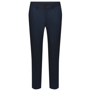 Esprit Collection Anzughose Mix & Match: Anzughose mit Birdseye-Muster blau 54Esprit