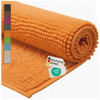 nyvi Badematte Orange 80 x 50 cm