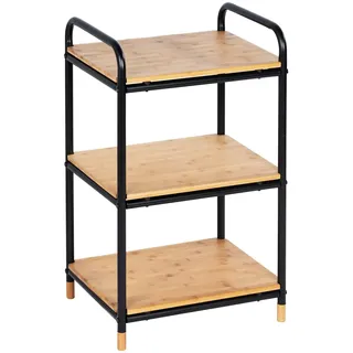 Wenko Regal Loft braun, mit 3 Etagen