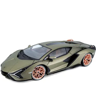 BBURAGO 18-11046 - Lamborghini Sian FKP 37 grau 1:18