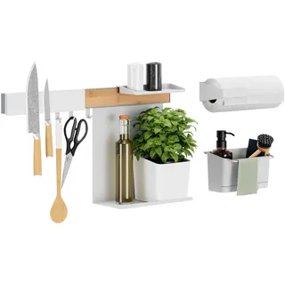 Tesa Küchen-Organizer Kombi-Set XL Weiß