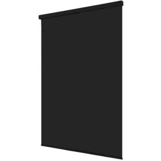 KS Handel 24 Halb Kassetten Duschrollo 160x240 cm Modell uni Schwarz