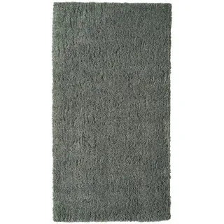 IKEA LINDKNUD Teppich Hochflor 80x150 cm Dunkelgrau