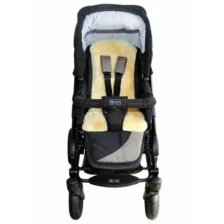 Heitmann-Felle Heitmann Felle Lammfell-Auflage Kinderwagenfell, ca. 77 x 35 cm Gold-Beige