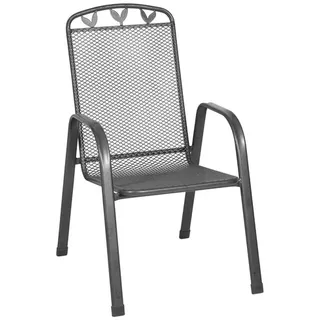 GREEMOTION Diningset »Toulouse«, eisengrau, Metall, 6 Sitzplätze