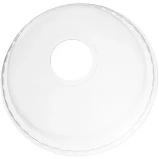 DayBays 4800 Stk. Dom Deckel mit Loch für Smoothie Becher Shakebecher Ø95mm transparent RPET