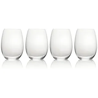 MIKASA, Julie Weinglas ohne Stiel, transparent, 559 ml, 4 Stück (1 Stück), Farblos