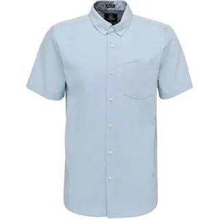 Volcom - Everett Oxford S/S - Hemd Gr M grau
