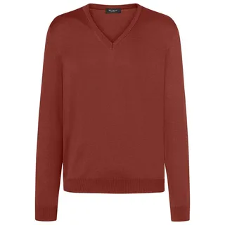 Maerz Muenchen Wollpullover in Rotbraun - 56