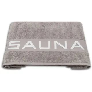 ZOLLNER Alicante Saunatuch 80 x 200 cm stone