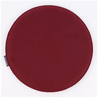 Magma Heimtex Stuhlkissen Magma Stuhlkissen AVARO Filz rund wein rot 35x2cm rot