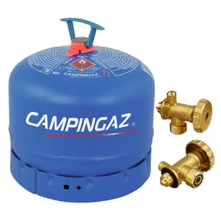 CAMPINGAZ R 904 Gasflasche - 1,8 kg Butangas und Flaschenventil