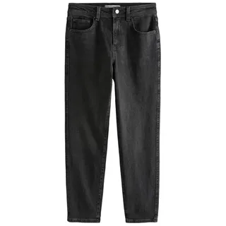 Next Mom-Jeans Mom Jeans mit Komfort-Stretch, Kurzgröße (1-tlg) schwarz 19 (GB: 10 Petite)