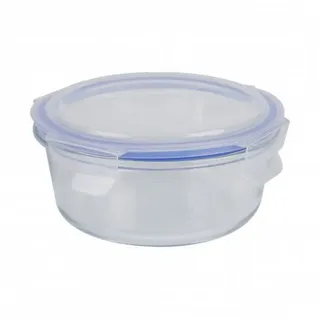 Testrut Frischhaltedose rund blau 0,6 l