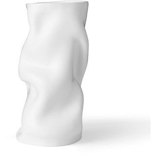 Audo - Collapse Vase, H 30 cm, weiß