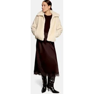 Zero Plüschjacke mit Reißverschluss in French oak), | Gr.: 42