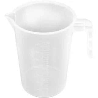 VINTORKY 3500ml Messbecher Waage Backen Liefert Behälter Kaffee Tasse Edelstahl Einfach Zu Lesen