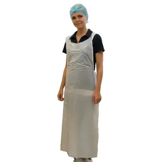 PE-Schürzen 80x125cm Lose weiß | 1000 Stk. pro Karton