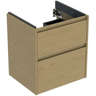 Geberit Waschtischunterschrank 2 Auszüge 54,6 x 60,6 x 44,6 cm Eiche natur