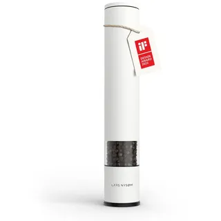 LARS NYSØM Lagom Gewürzmühle 28,8 cm Weiß unbefüllt