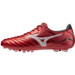 Mizuno Morelia Neo IV Pro AG Nockenschuhe, rot, Größe 43