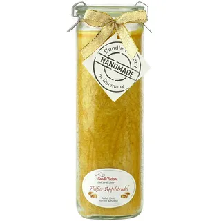Candle Factory Big Jumbo Duftkerze im Weckglas Duft: Heißer Apfelstrudel