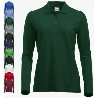 Clique - Damen Langarm-Poloshirt 'Classic Marion L/S'
