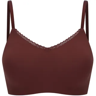 SCHIESSER Invisible Soft Lace Bustier rot 42