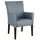 Esszimmerstuhl King Polyester blau