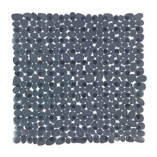 WENKO Duschmatte Paradise anthrazit 54,0 x 54,0 cm