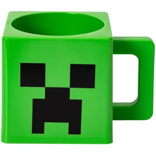 Minecraft Creeper Cube Tasse - Mikrowellengeeignet, 290 ml, Sammlerhighlight