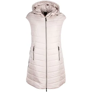 Steppjacke ARMANI EXCHANGE "Steppweste", Damen, Gr. L, beige (creme), Obermaterial: 100% Polyester PES. Futter: 100% Polyester PES. 90% Daunen DOWN. 10% Federn FEATHER., Jacken Steppjacke