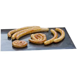Durandal Grillmatte für Gasgrill 40x50 cm – Grillplatte | Grillfolie für Holzkohlegrills mit Antihaftbeschichtung – BBQ & wiederverwendbar – Grill Zubehör