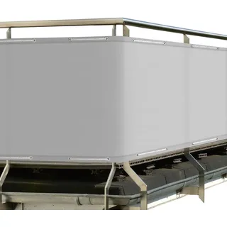 Sol Royal Balkonverkleidung 300 x 90 cm grau Polyester