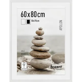 Accent by Nielsen Holz Bilderrahmen Apollon ca. 60x80cm in Farbe White