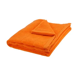 como Handtuch  Lifestyle , orange , Baumwolle, reine Baumwolle , Maße (cm): B: 50