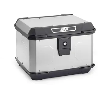 GIVI ALPINA ALP44A MonoLock Topcase aus natürlichem Aluminium 44 l