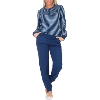 normann Gestreifter Pyjama Blau 36/38