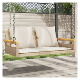 vidaXL Hängebank 109 x 62 x 40 cm Beige