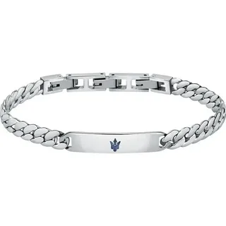 Maserati Armband Edelstahl blau JM222AVD05 Größe 22cm