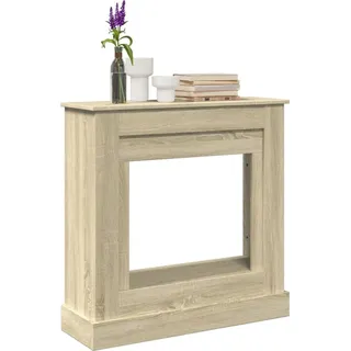 vidaXL Kaminumrandung 90 x 30 x 90 cm Sonoma-Eiche
