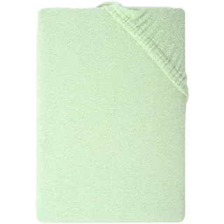 Carpe Sonno Spannbettlaken Baumwolle-Polyester 90 x 200 cm Grün