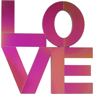 KARE DESIGN Wandobjekt Love Letters 55935 Spiegel Pink