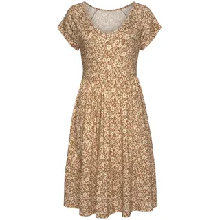 Buffalo Jerseykleid Braun 38