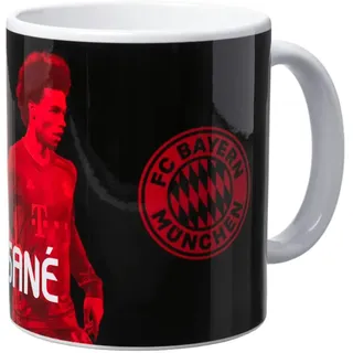 FC Bayern München Tasse - Sané - schwarz Signatur Kaffeetasse, Mug FCB