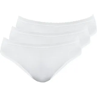 Pompadour Hüftslip 3 St. Weiß 44