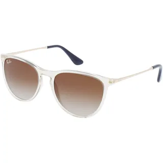 Ray-Ban RJ9060S Kinder-Sonnenbrille Vollrand Panto Kunststoff-Gestell, transparent