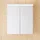 Spiegelschrank LED-Beleuchtung 2 Türen 600x700x170mm SPQK060F5381 Farbe Dunkelgrau Matt