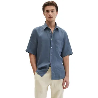 Marc O'Polo Kurzarmhemd Blau L